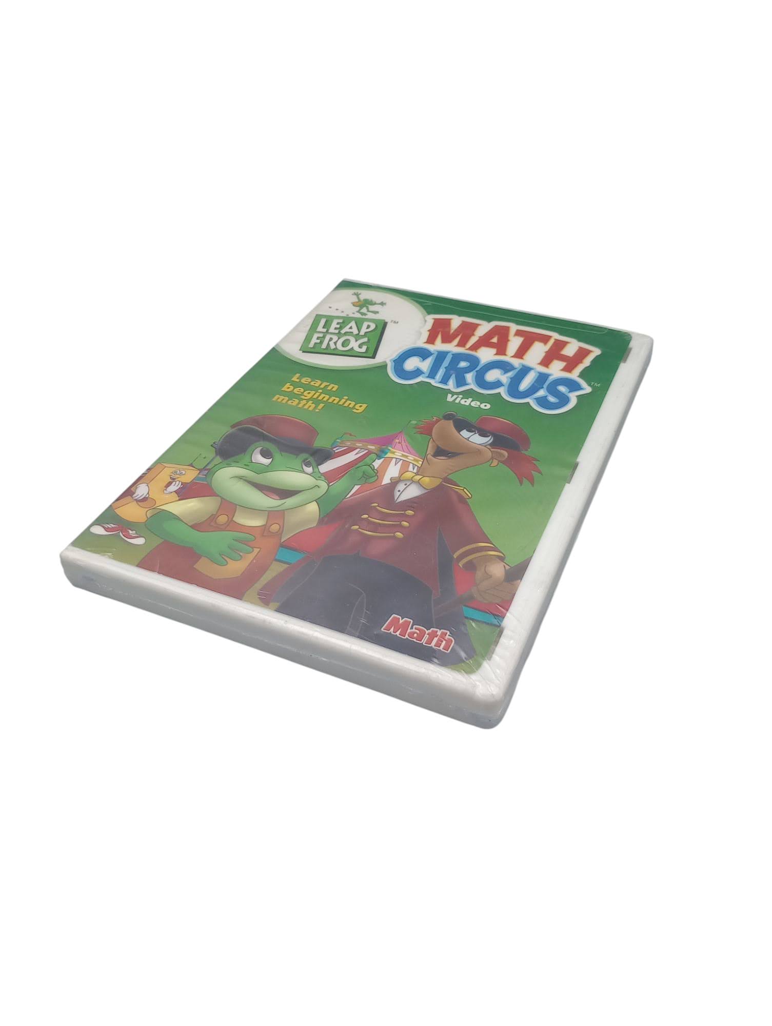 LeapFrog Math Circus DVD Educational Kids Movie Learn Numbers, Counting ...