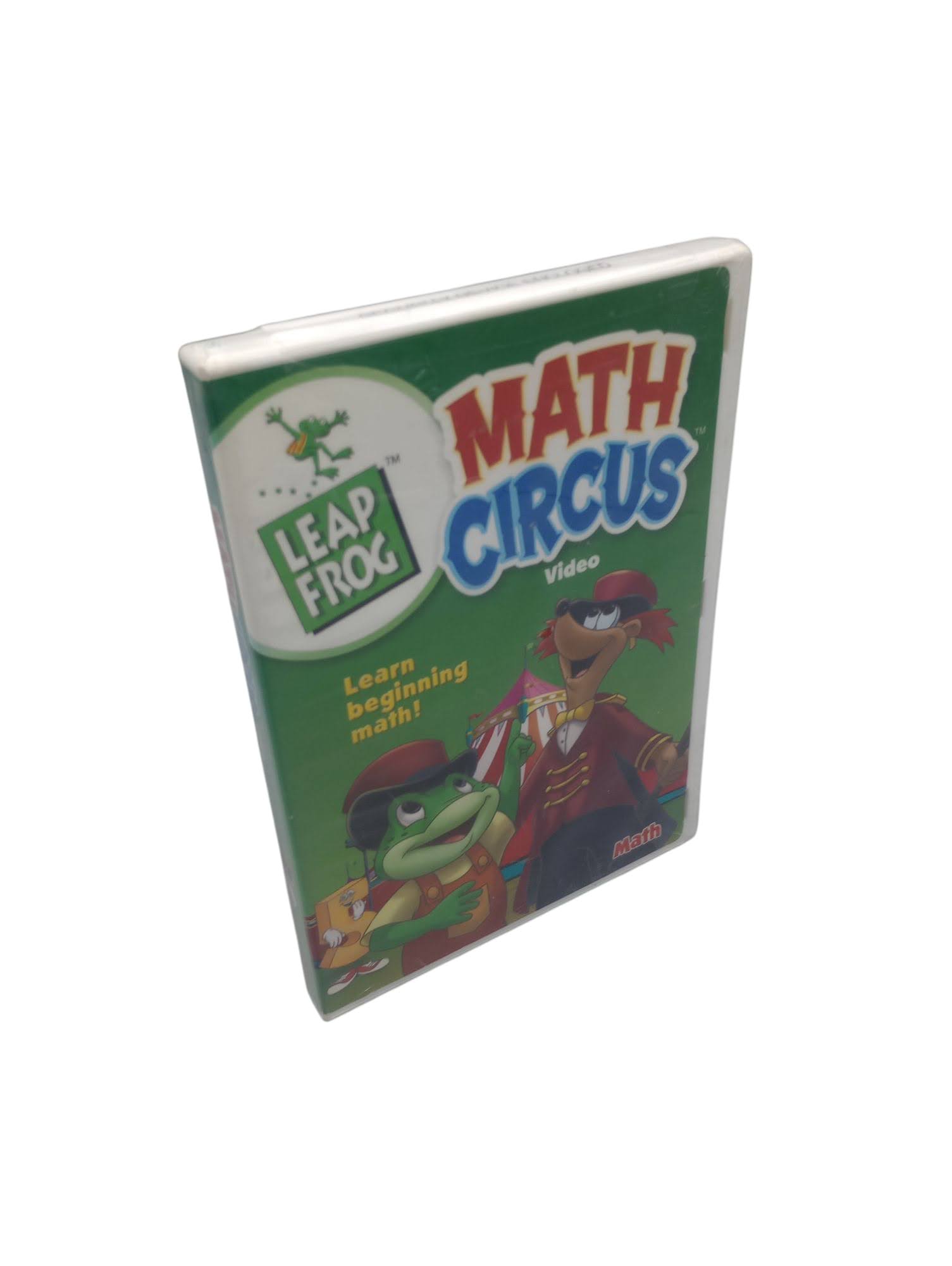 LeapFrog Math Circus DVD Educational Kids Movie Learn Numbers
