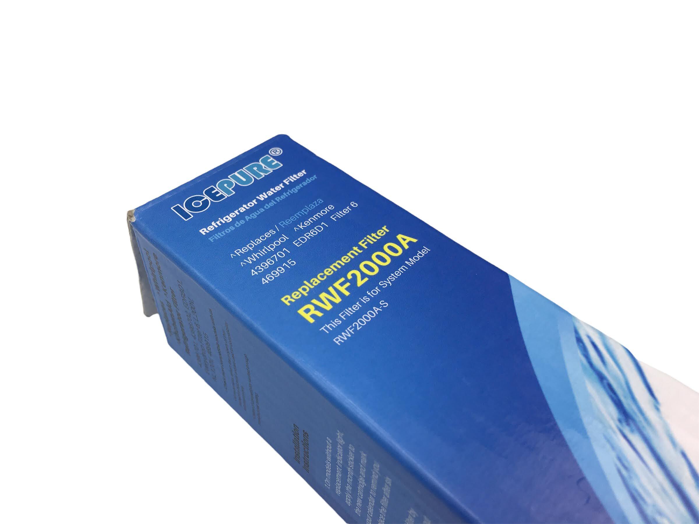 IcePure RWF2000A 200 Gallon Replacement Refrigerator Water Filter  Icepure RWF2000A Refrigerator Water Filter 4 Pack New display picture 1