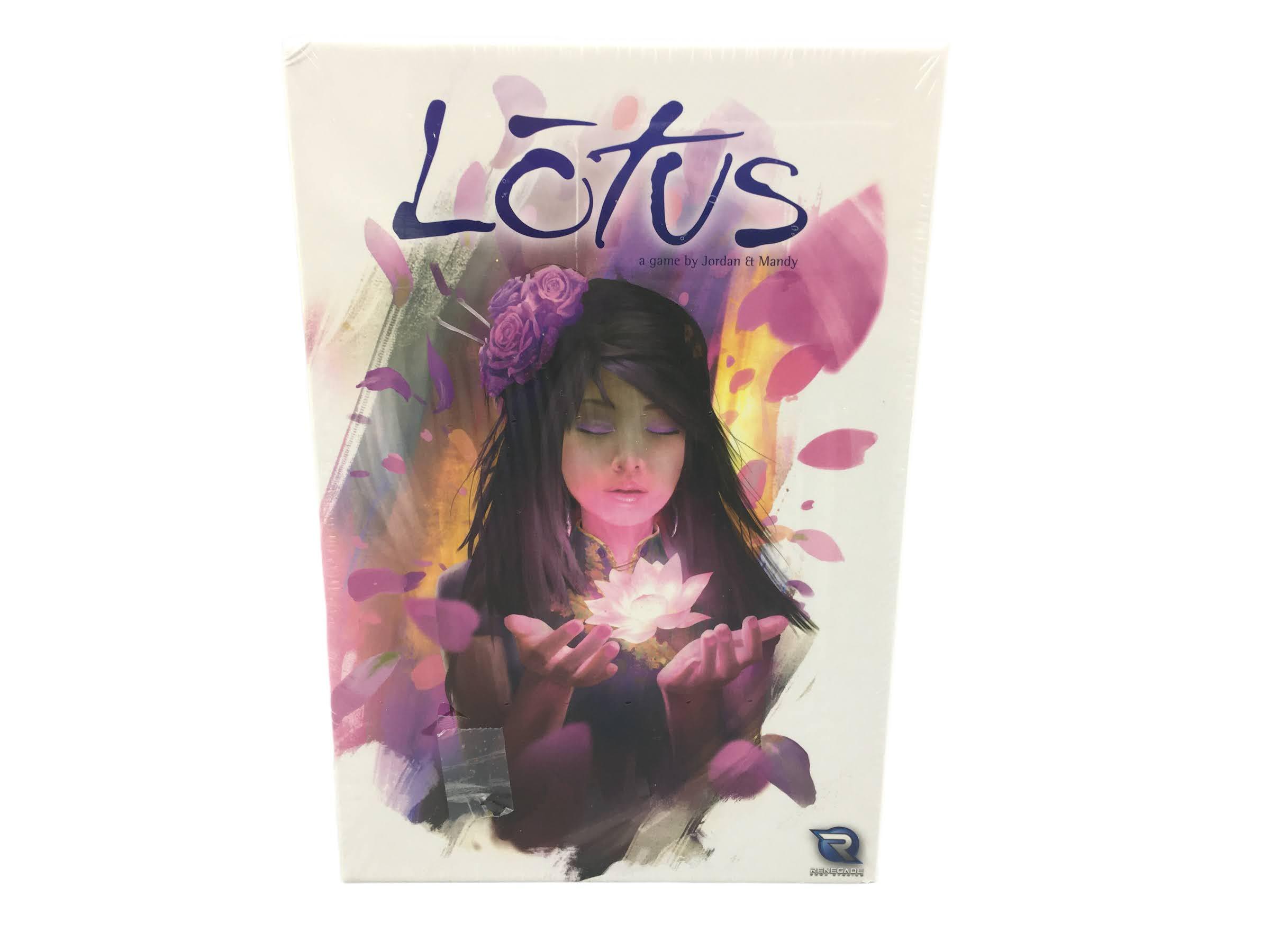 Lotus Board Game By Renegade Game Studios, Garden Flowers Cards