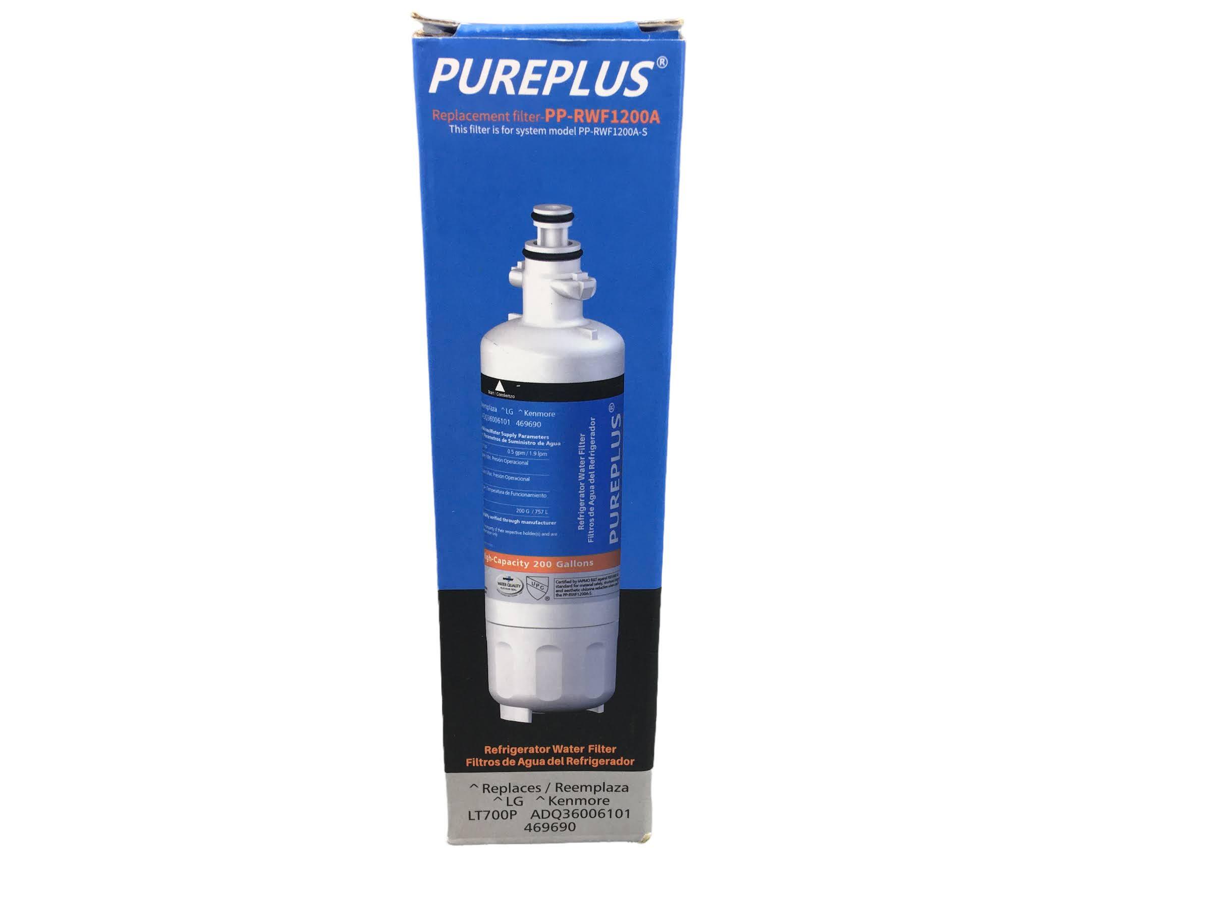 Pureplus PPRWF1200A Refrigerator 200 Gallon Water Filter