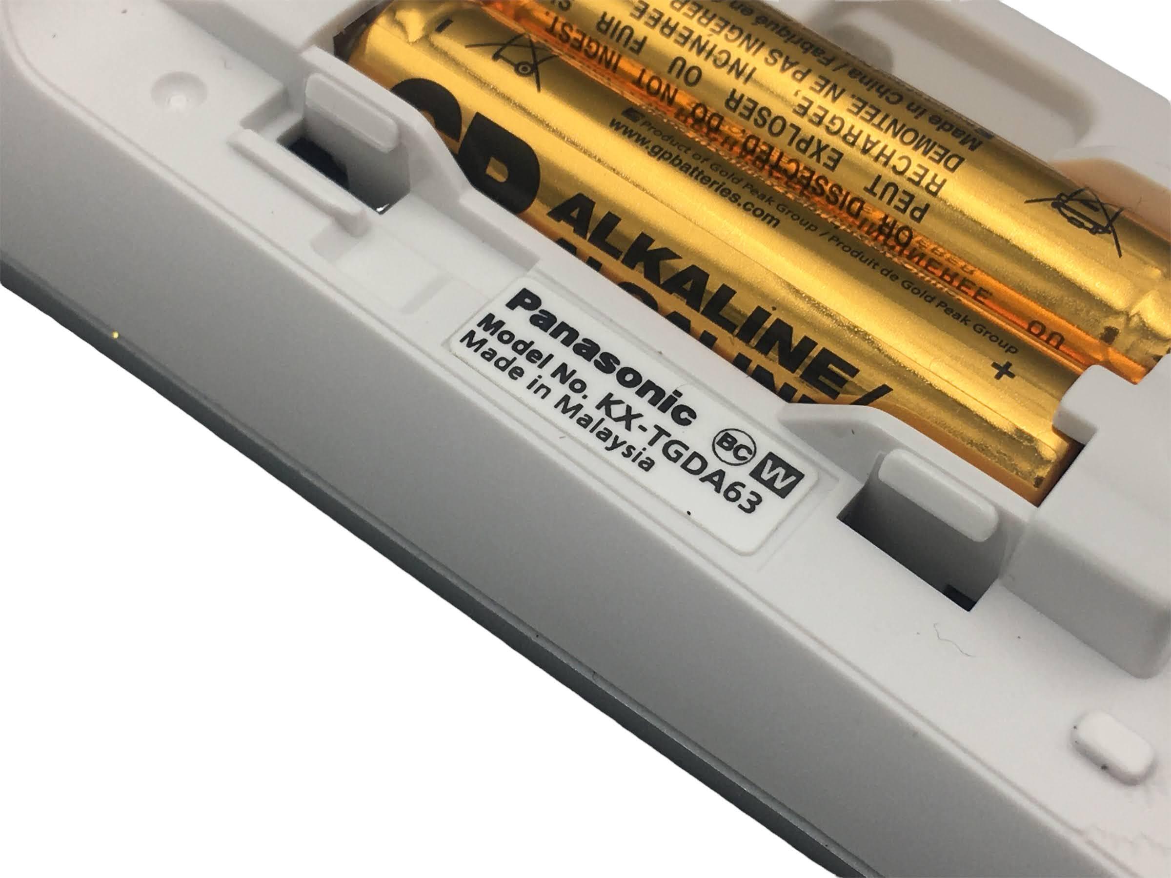 Panasonic KX-TS520EX Telefono a filo da parete o scrivania, Bianco Panasonic KX-TS520EX Telefono a filo da parete o scrivania, Bianco